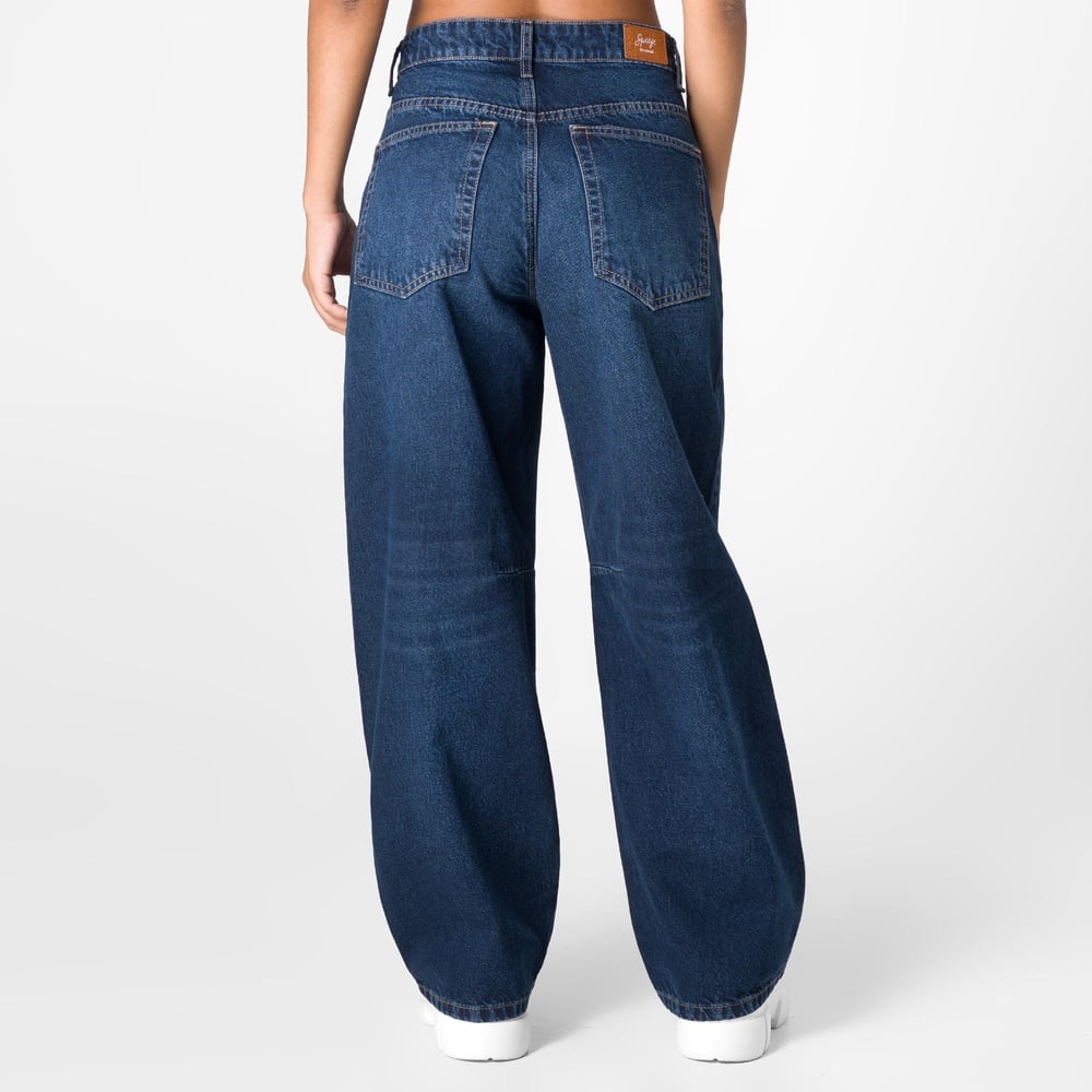 JEANS ALGODÓN MUJER SQUEEZE AZUL BALLON CHANI - 3