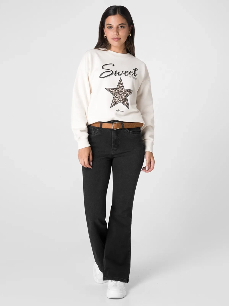 JEAN FLARE MUJER SQUEEZE CARID - 1