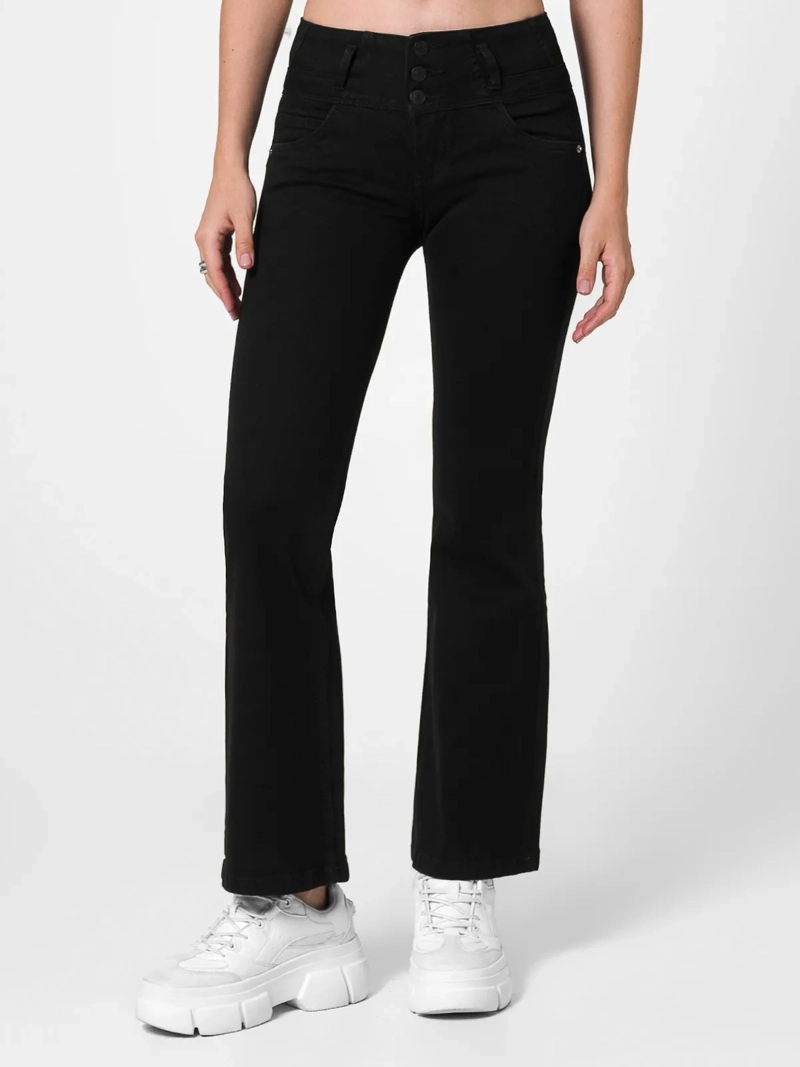JEANS ALGODÓN FLARE MUJER SQUEEZE ARIAH - 2