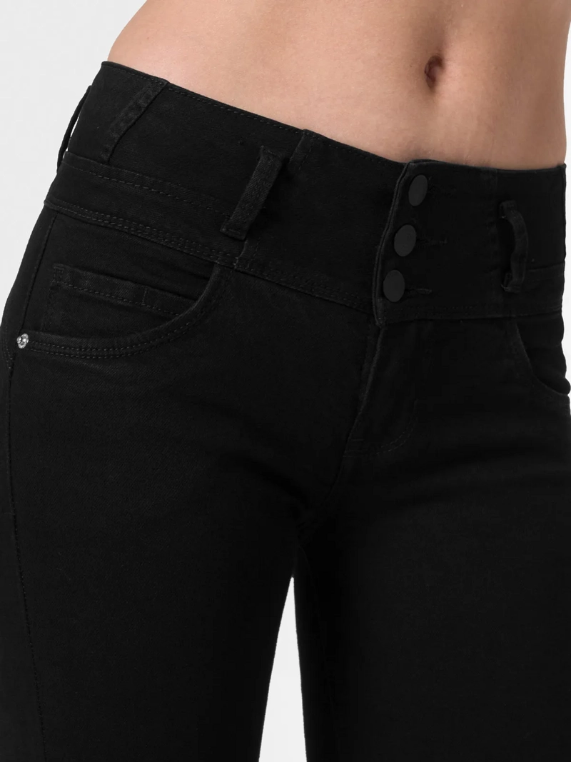 JEANS ALGODÓN FLARE MUJER SQUEEZE ARIAH - 4