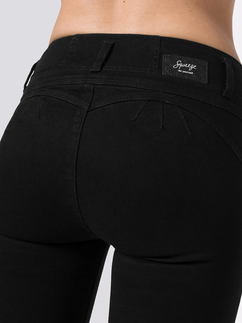 JEANS ALGODÓN FLARE MUJER SQUEEZE ARIAH - 5
