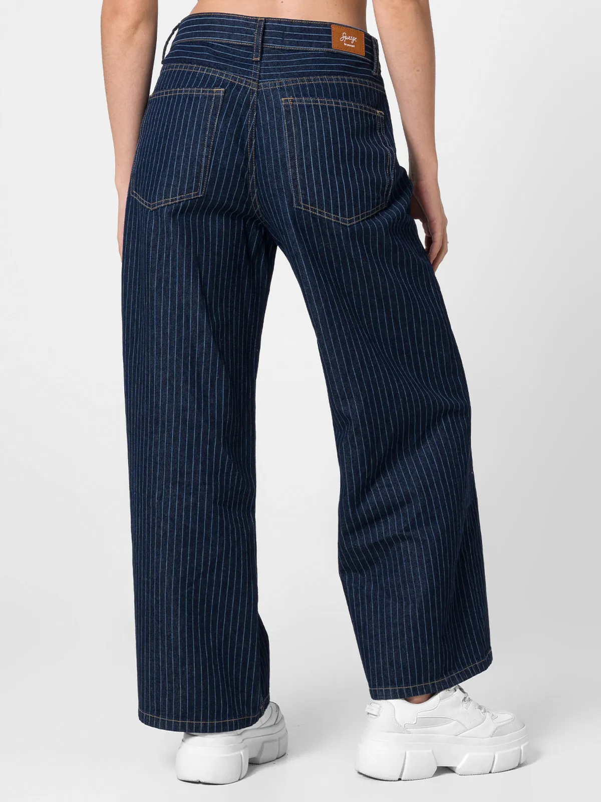 JEANS ALGODÓN WIDELEG MUJER SQUEEZE DENIM BILTY