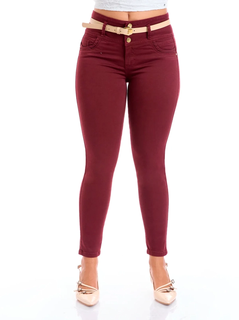 PANTALÓN ALGODÓN SKINNY MUJER METAL JEANS KITTY - 2