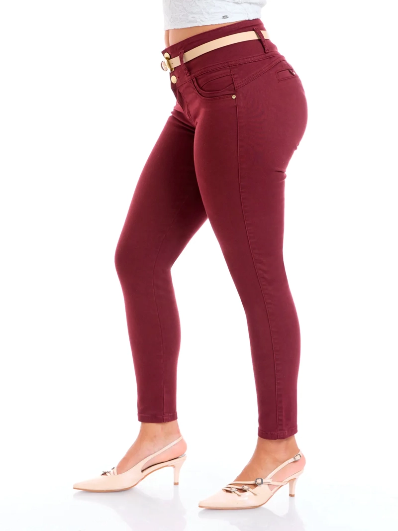 PANTALÓN ALGODÓN SKINNY MUJER METAL JEANS KITTY - 3