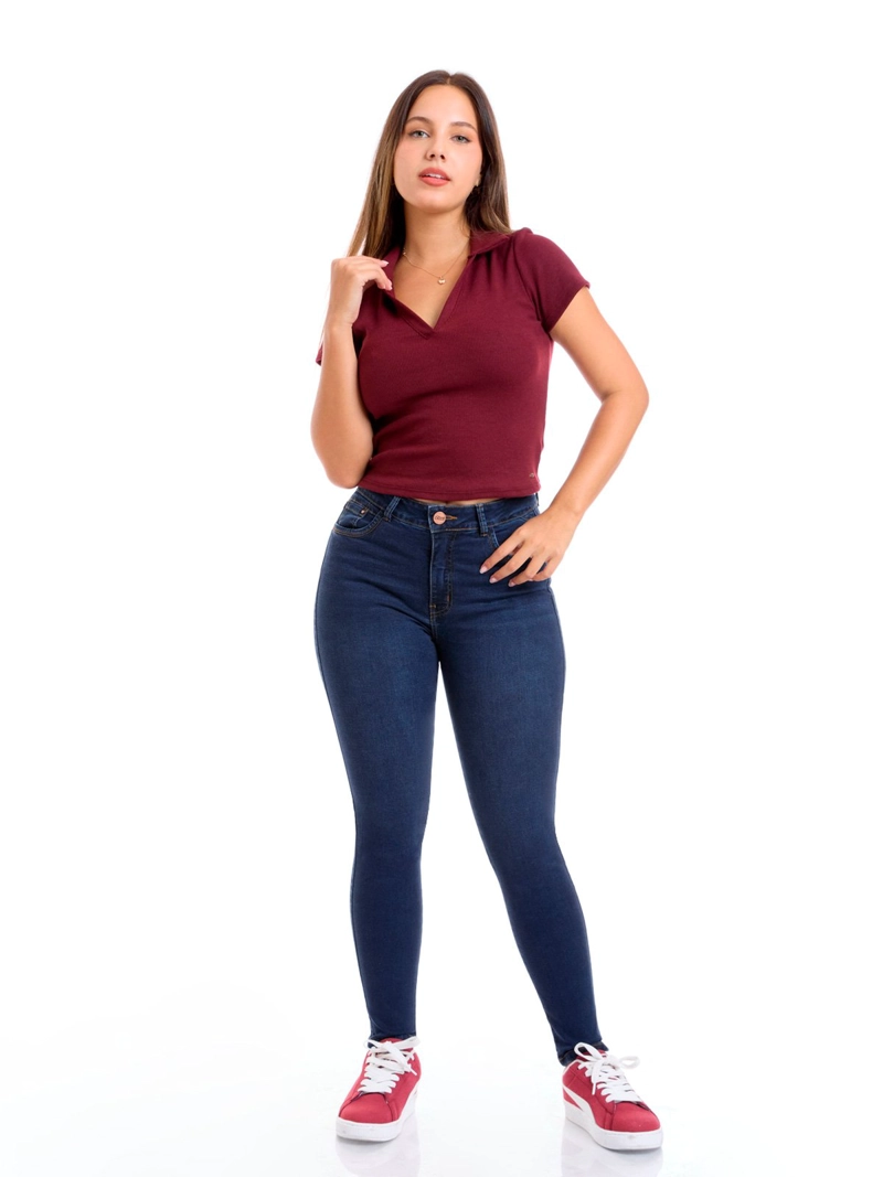 JEANS ALGODÓN SKINNY MUJER METAL JEANS GALA - 1