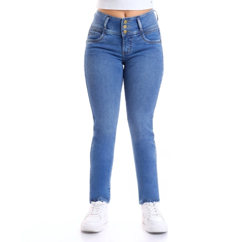 JEAN SEMIPITILLO MUJER METAL JEANS RUTH - 1