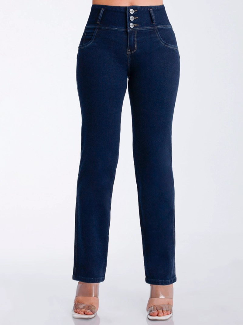 JEANS RECTO MUJER KANSAS - 1