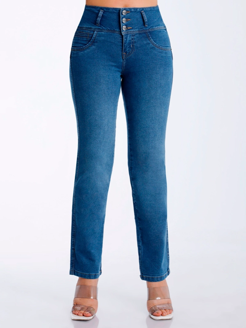 JEANS RECTO MUJER KANSAS - 1