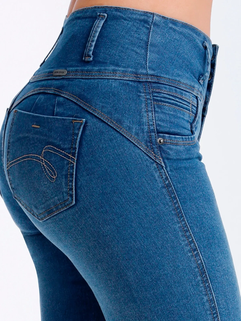 JEANS RECTO MUJER KANSAS - 4