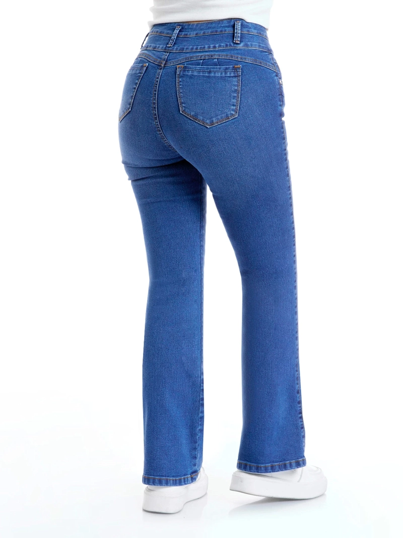 JEANS ALGODÓN FLARE MUJER METAL JEANS SULY - 4
