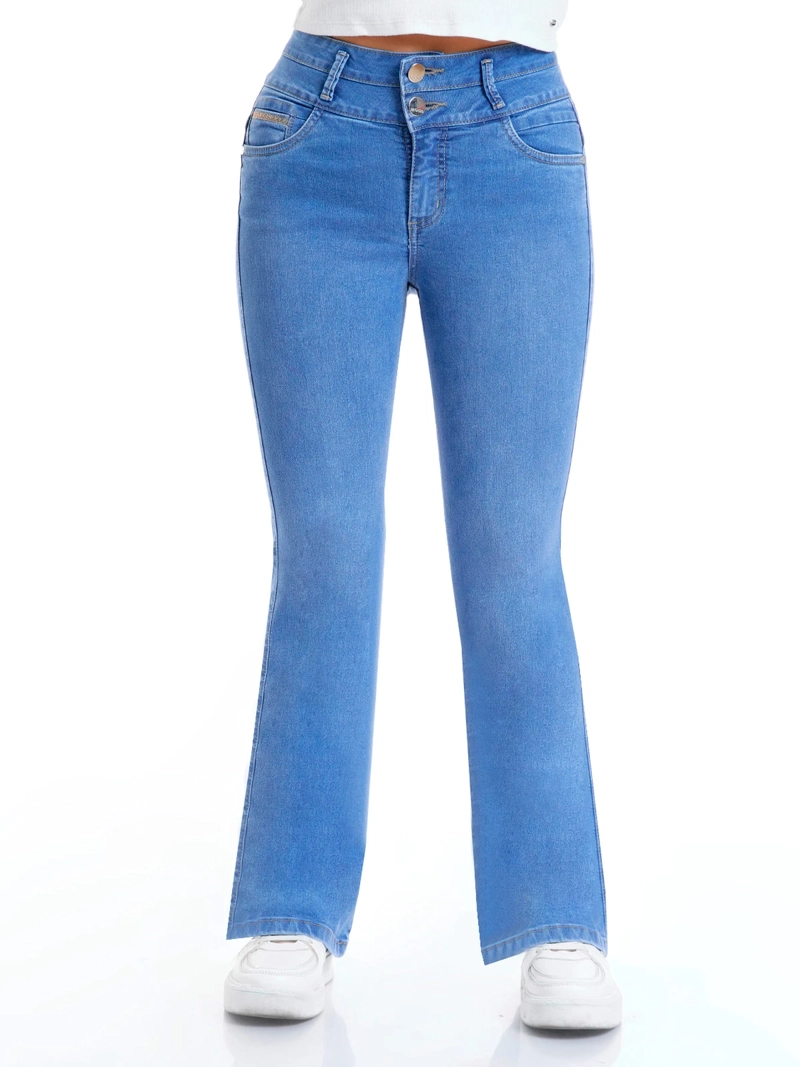 JEANS ALGODÓN FLARE MUJER METAL JEANS SULY - 2
