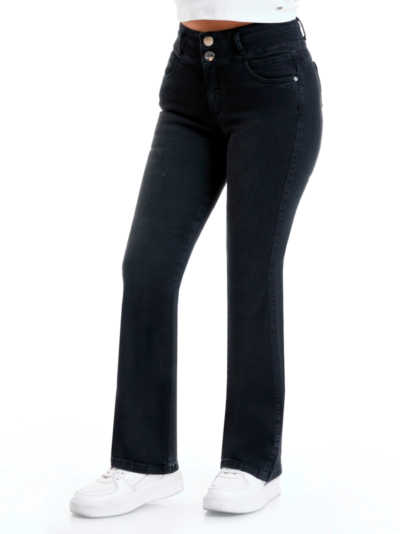 JEANS ALGODÓN FLARE MUJER METAL JEANS SULY - 3
