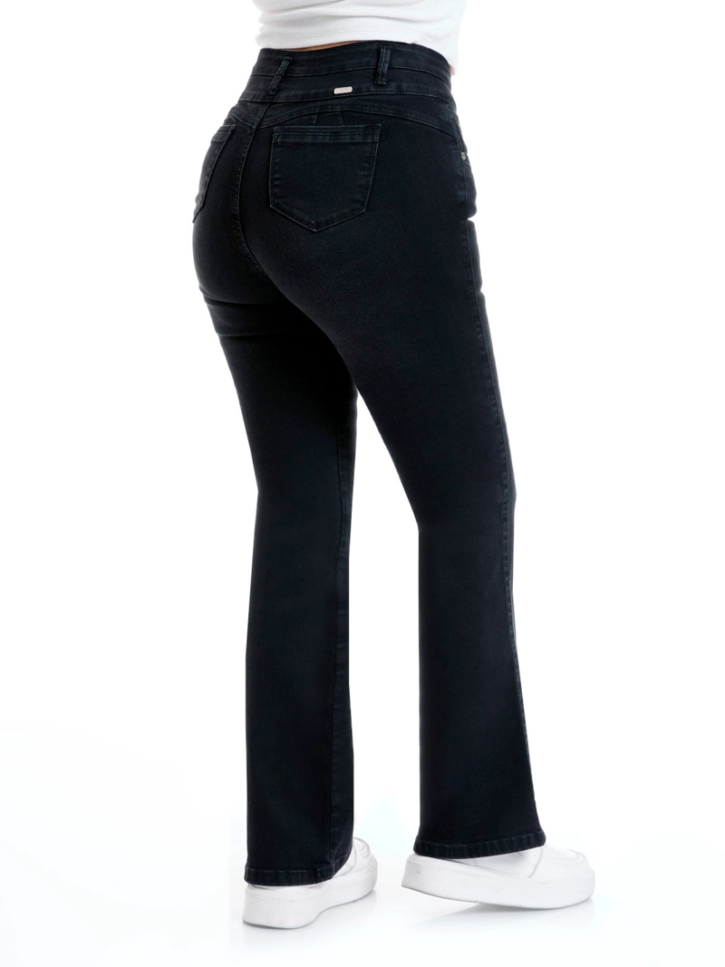 JEANS ALGODÓN FLARE MUJER METAL JEANS SULY - 4