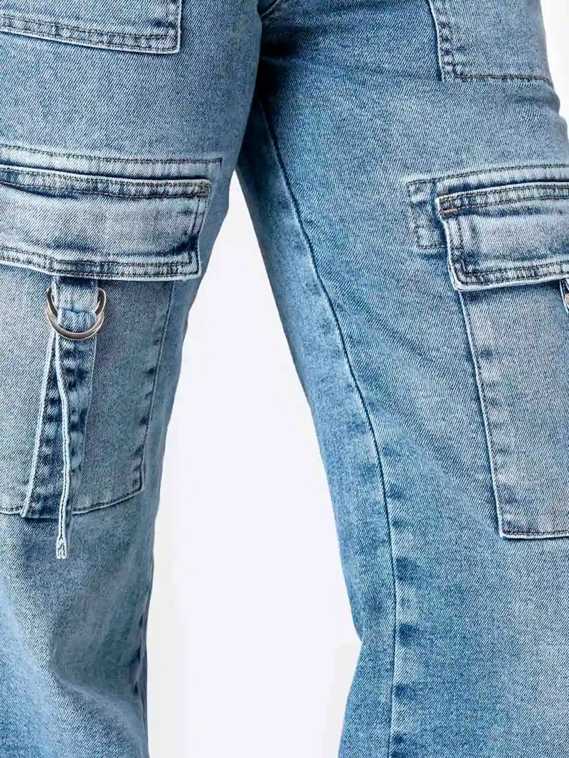 JEANS ALGODÓN RECTO MUJER PIONIER KILANE - 4