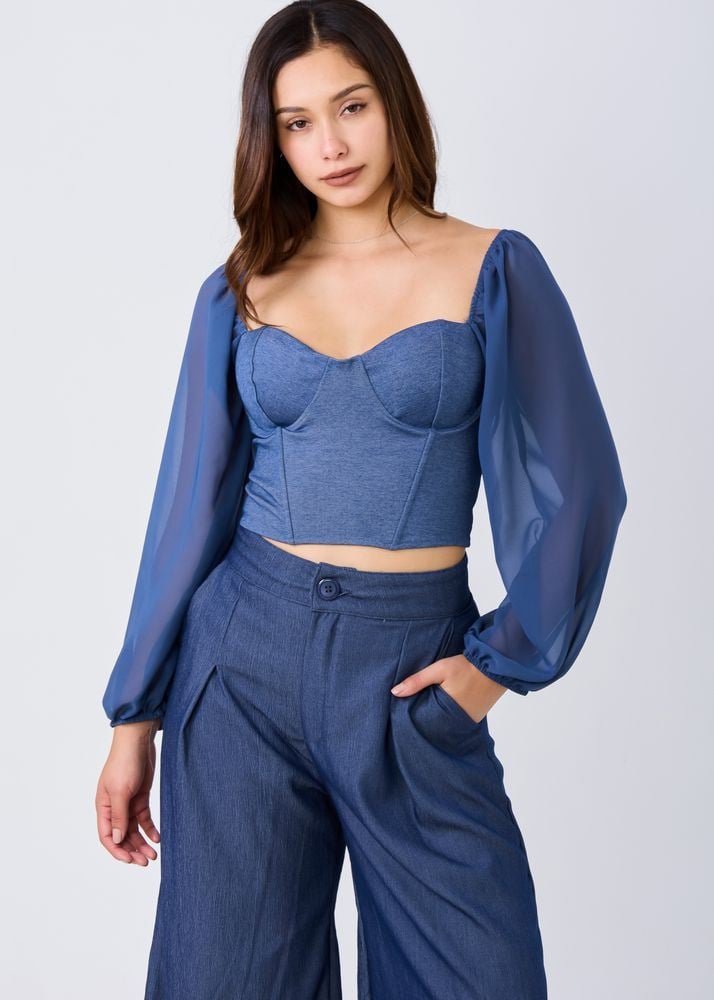 BUSTIER ALEJANDRA BAIGORRIA AMBAR - 1