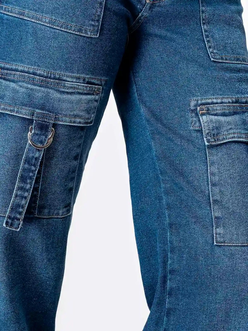 JEANS ALGODÓN RECTO MUJER PIONIER KILANE - 5