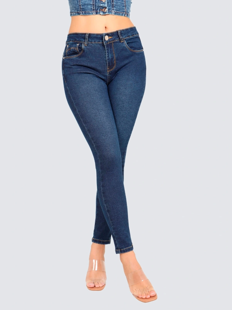 JEANS ALGODÓN SKINNY MUJER PARADA 111 LUZ - 2