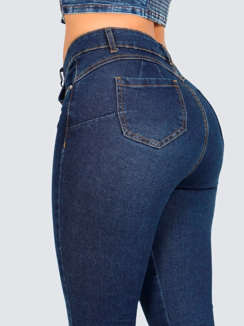 JEANS ALGODÓN SKINNY MUJER PARADA 111 LUZ - 5