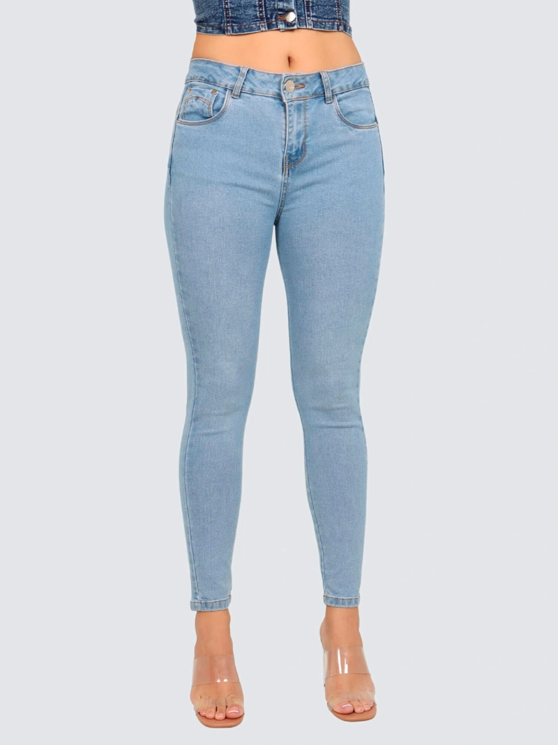 JEANS ALGODÓN SKINNY MUJER PARADA 111 LUZ - 2