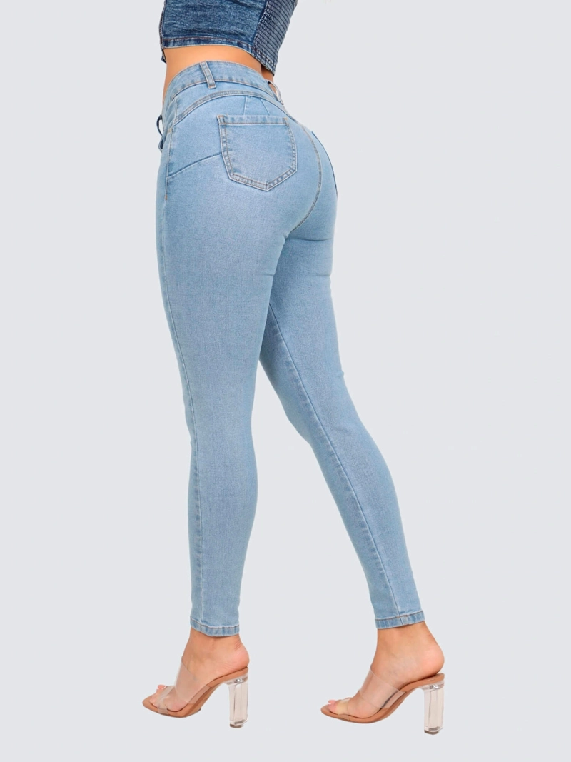 JEANS ALGODÓN SKINNY MUJER PARADA 111 LUZ - 3
