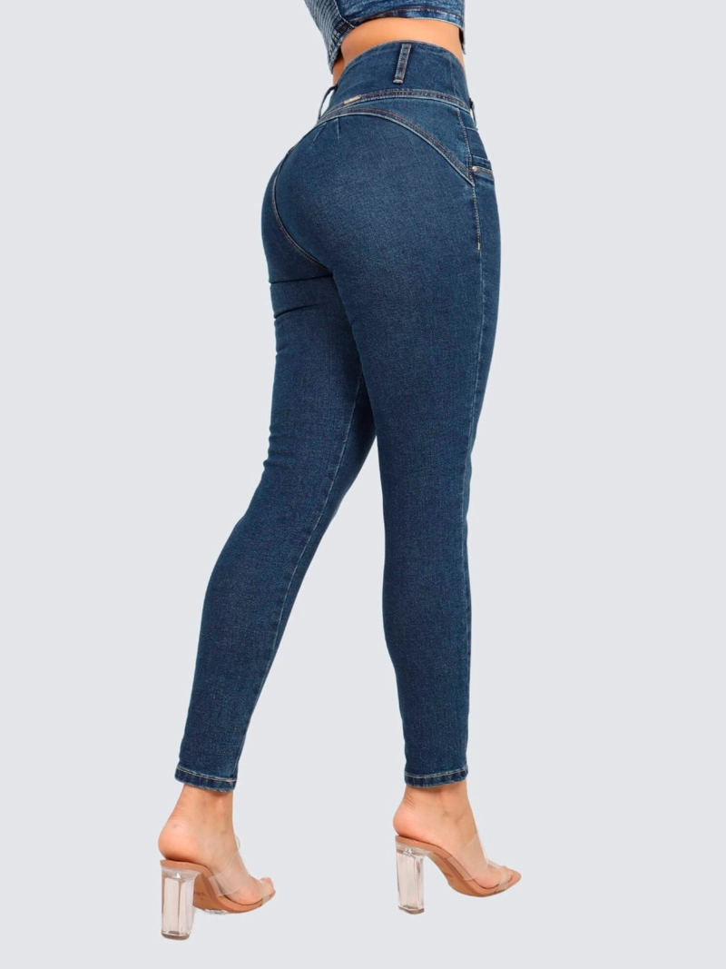 JEANS ALGODÓN SKINNY MUJER PARADA 111 COCO - 4