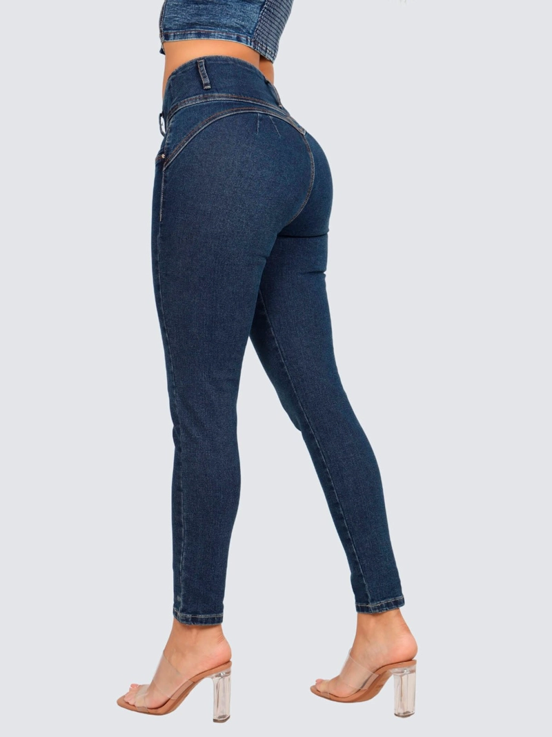 JEANS ALGODÓN SKINNY MUJER PARADA 111 COCO - 5
