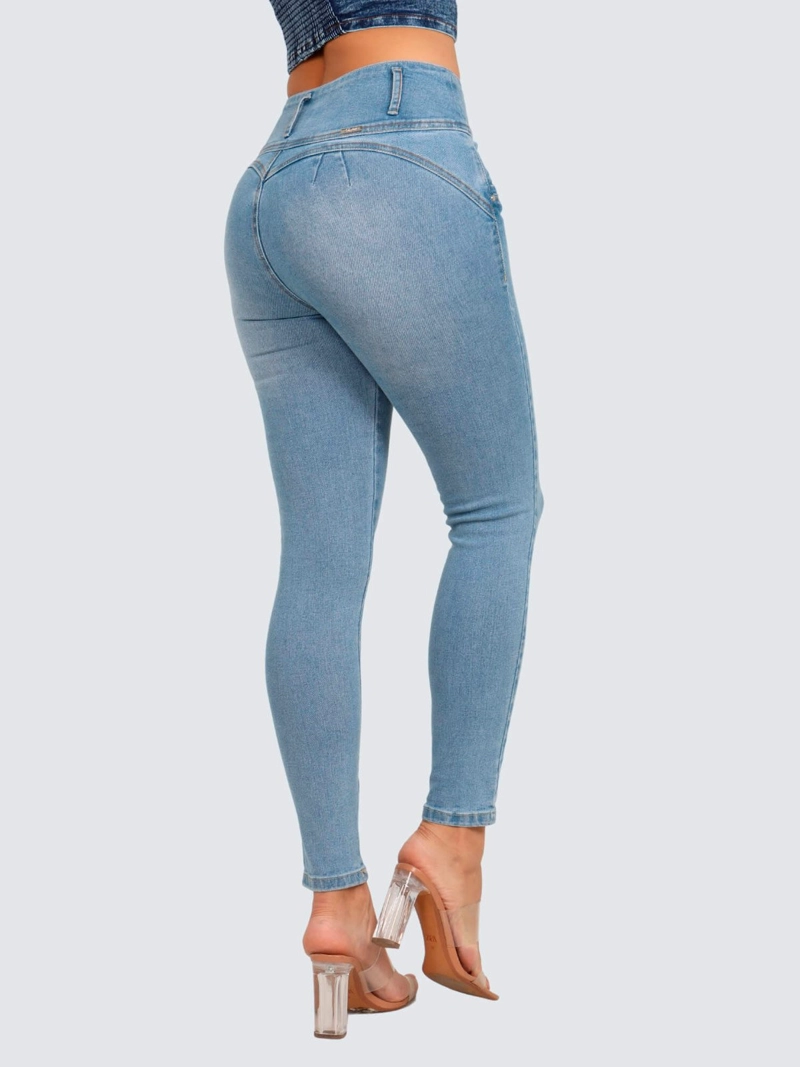 JEANS ALGODÓN SKINNY MUJER PARADA 111 COCO - 5