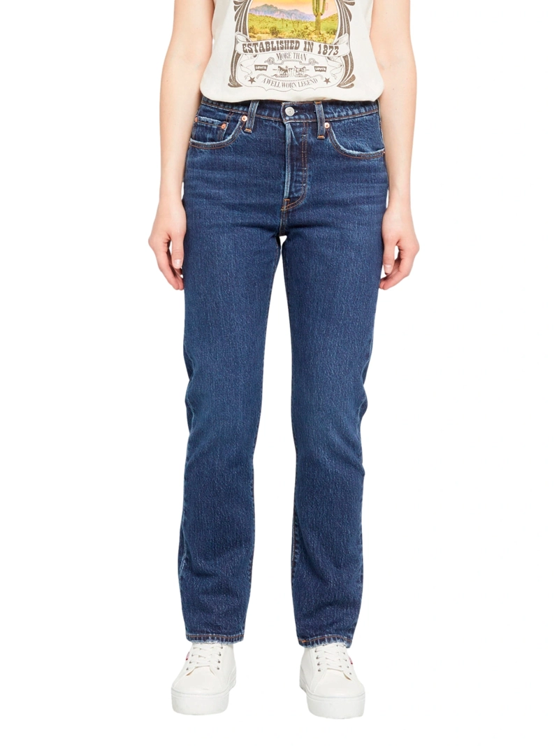 JEAN RECTO MUJER LEVI'S AZUL ALGODÓN 501 FOR WOMEN 501 JEANS FOR WOMEN - 2