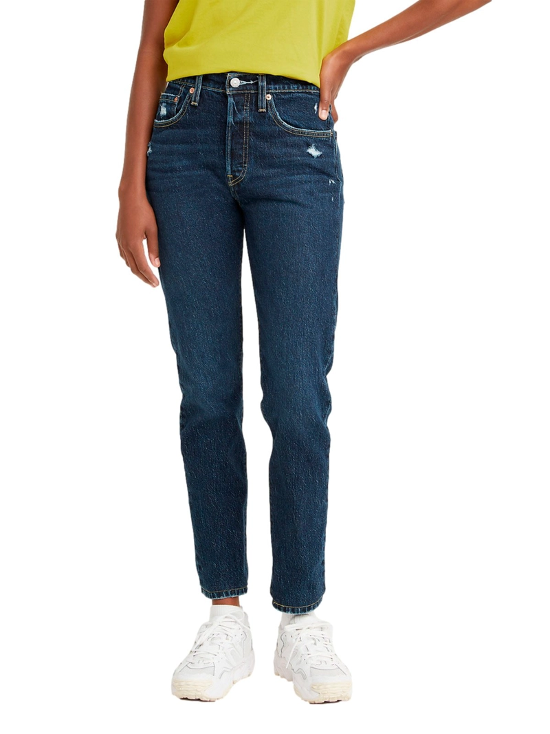 JEAN SKINNY MUJER LEVI'S AZUL ALGODÓN 501 501 SKINNY - 2