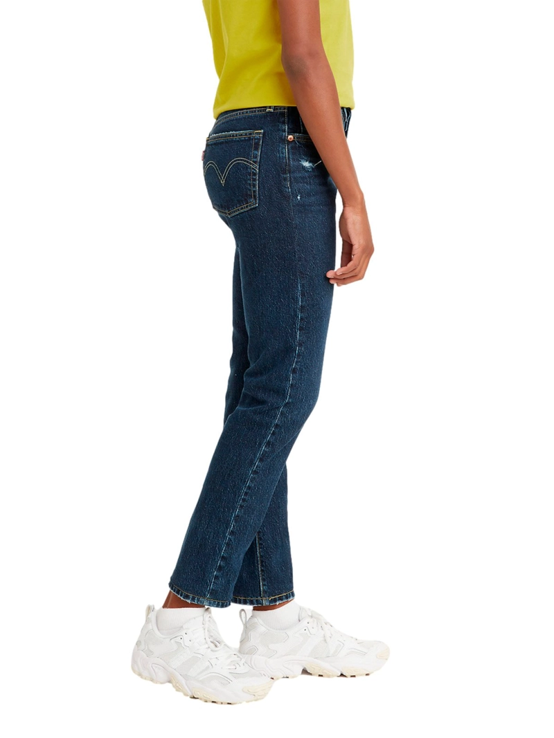 JEAN SKINNY MUJER LEVI'S AZUL ALGODÓN 501 501 SKINNY - 3
