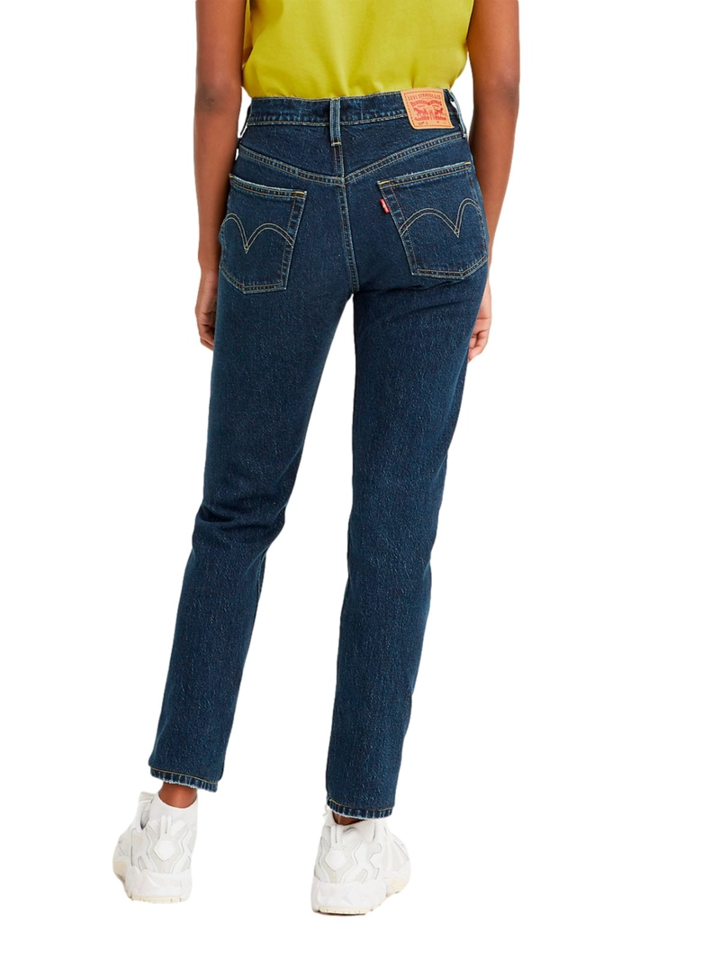 JEAN SKINNY MUJER LEVI'S AZUL ALGODÓN 501 501 SKINNY - 4
