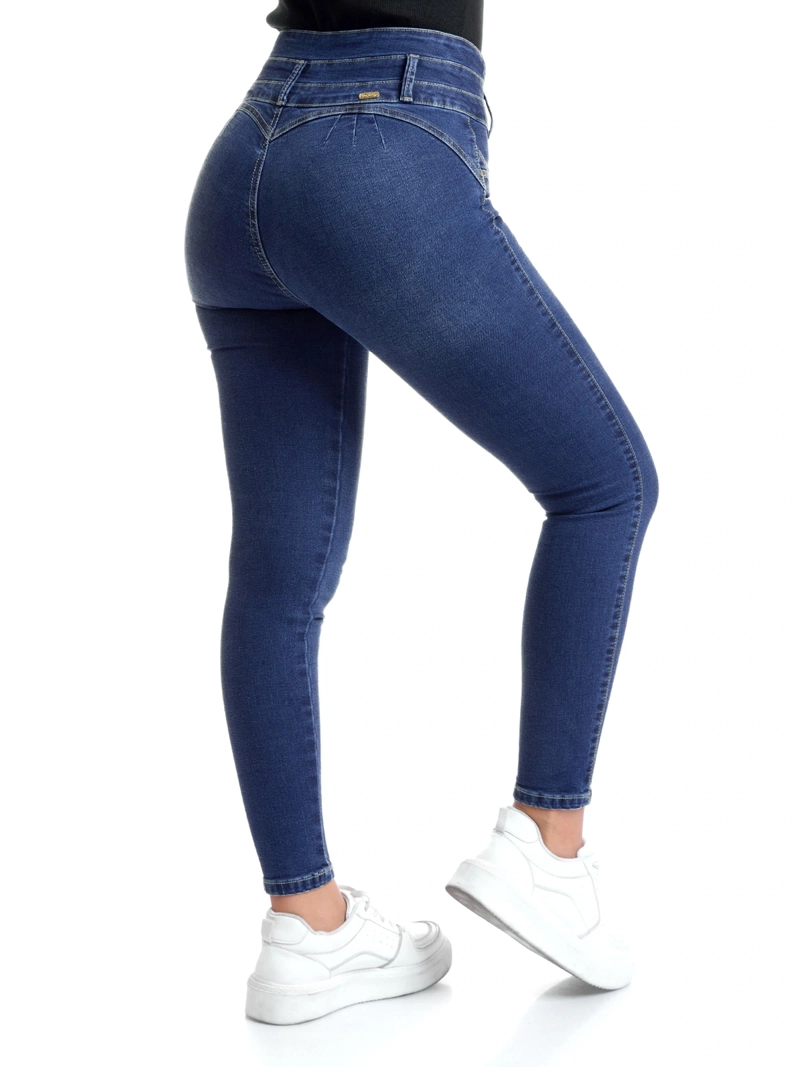 JEANS ALGODÓN SKINNY MUJER METAL JEANS LUCILA - 4