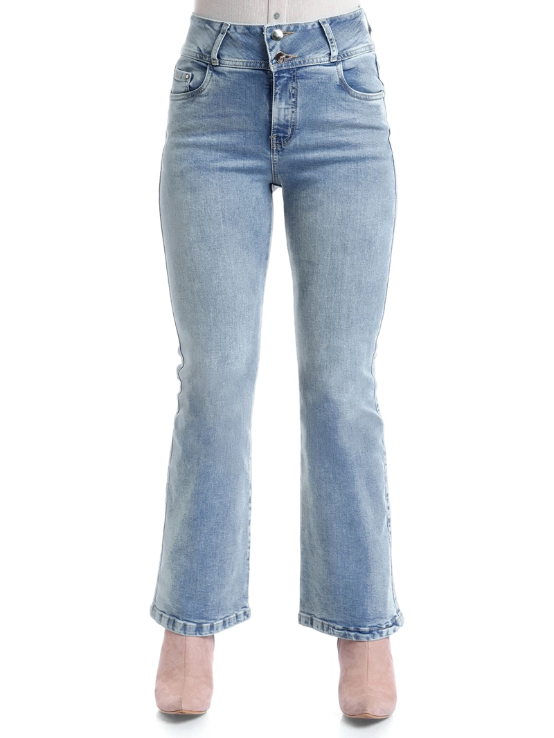 JEANS ALGODÓN FLARE MUJER METAL JEANS BRIANA - 2