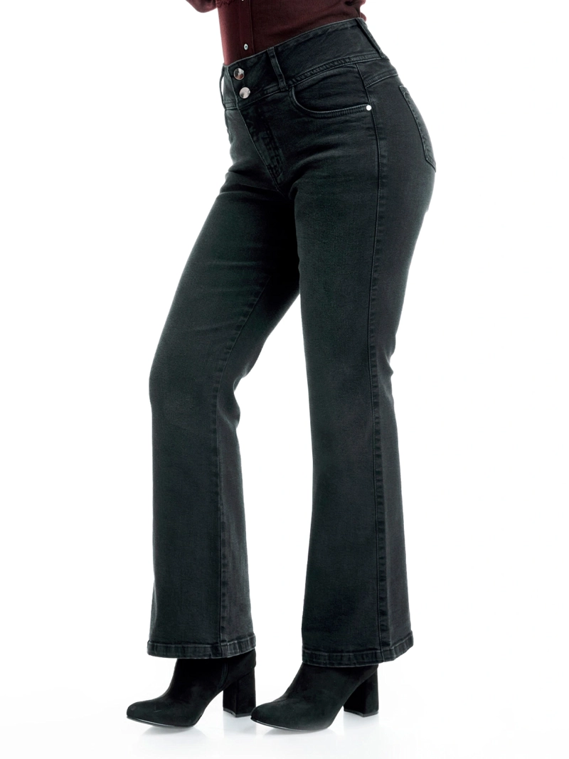 JEANS ALGODÓN FLARE MUJER METAL JEANS BRIANA - 3