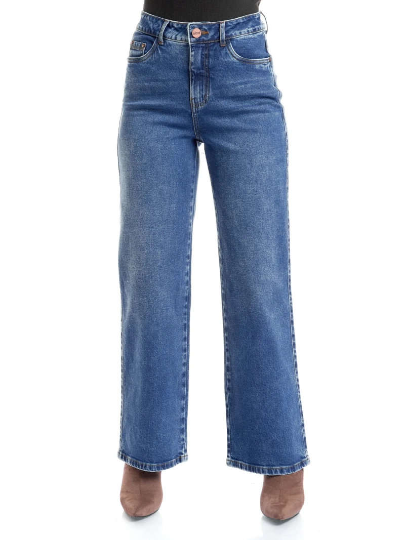 JEANS ALGODÓN STRAIGHT MUJER METAL JEANS NATALIA - 2