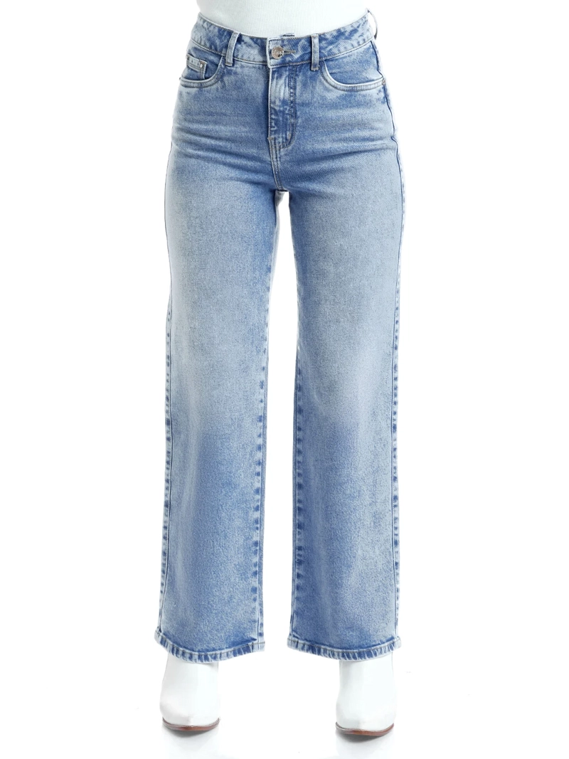 JEANS ALGODÓN STRAIGHT MUJER METAL JEANS NATALIA - 2