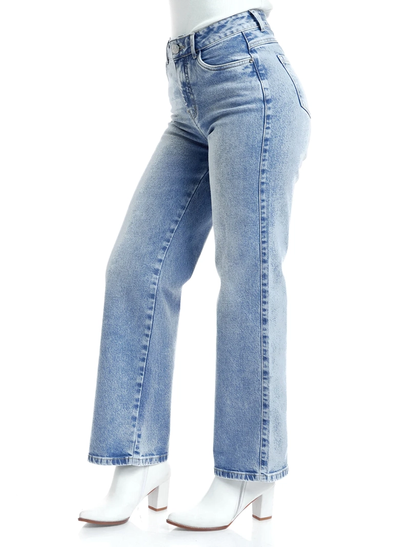 JEANS ALGODÓN STRAIGHT MUJER METAL JEANS NATALIA - 3