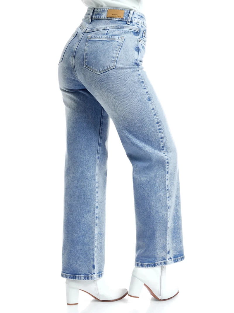JEANS ALGODÓN STRAIGHT MUJER METAL JEANS NATALIA - 4