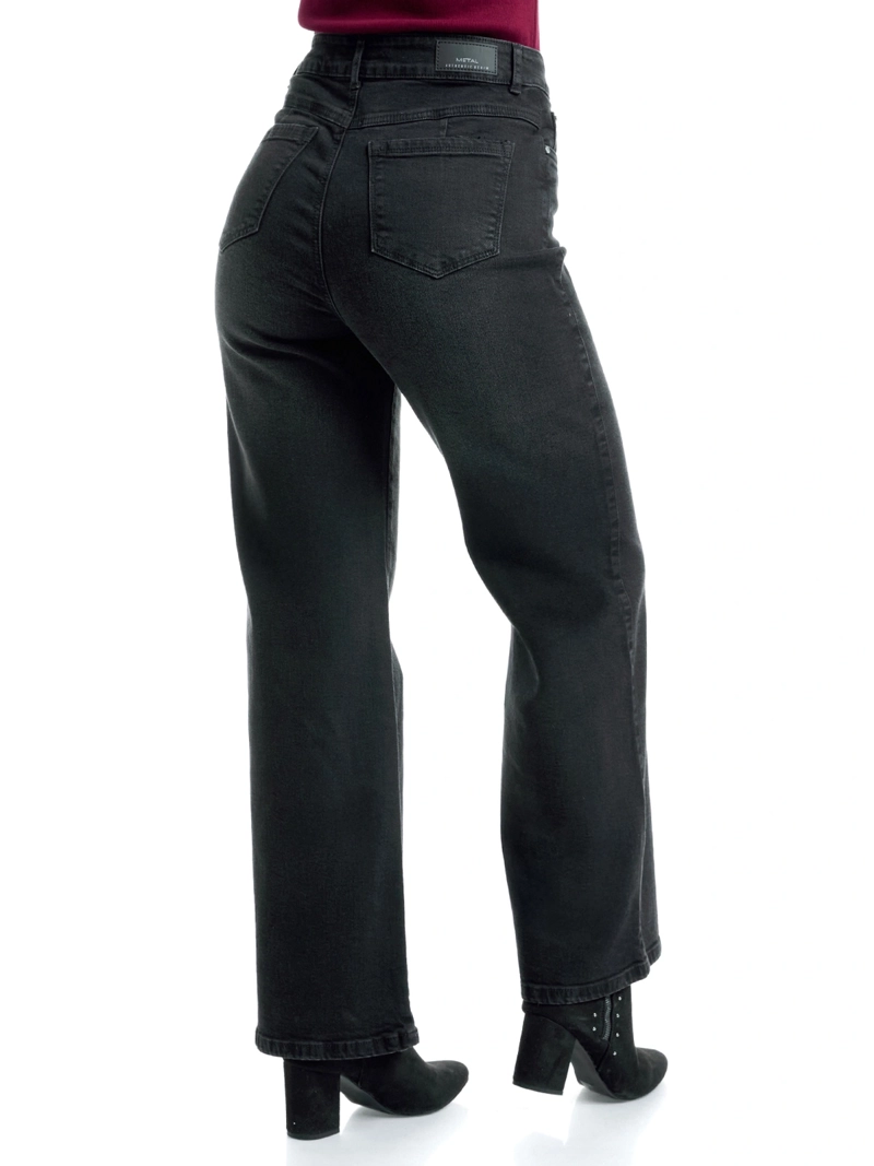 JEANS ALGODÓN STRAIGHT MUJER METAL JEANS NATALIA - 4