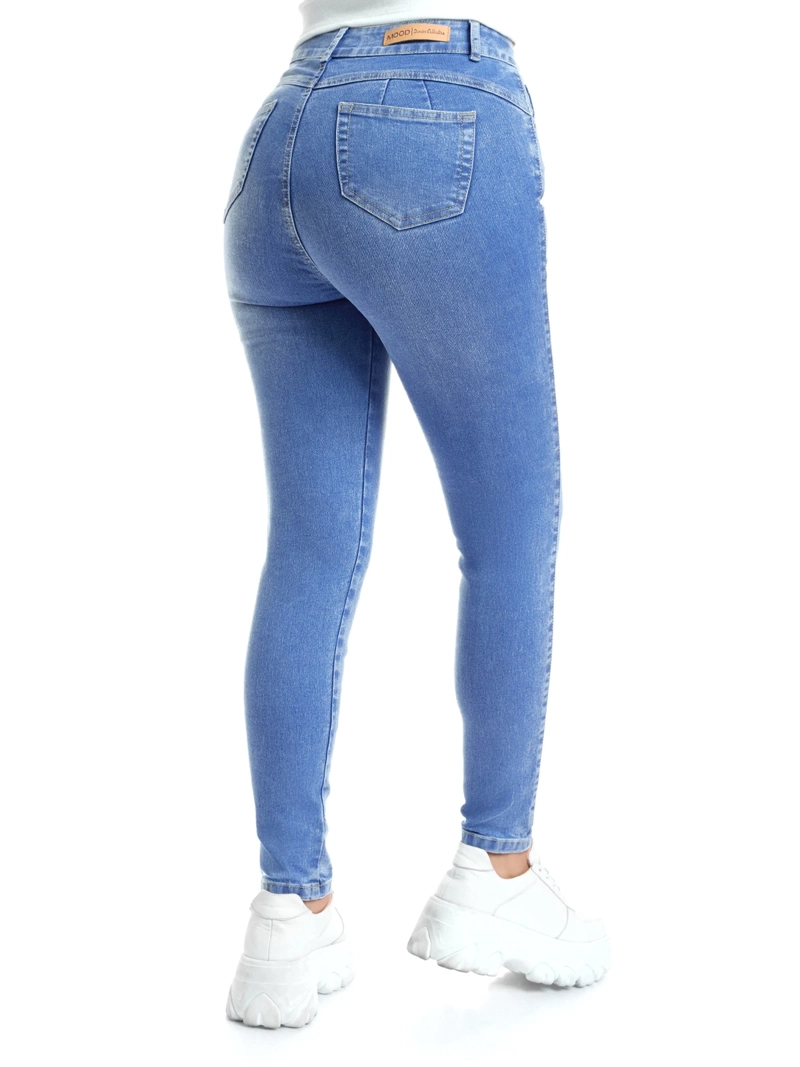 JEAN SKINNY MUJER METAL JEANS ALGODÓN DAMARIS - 4