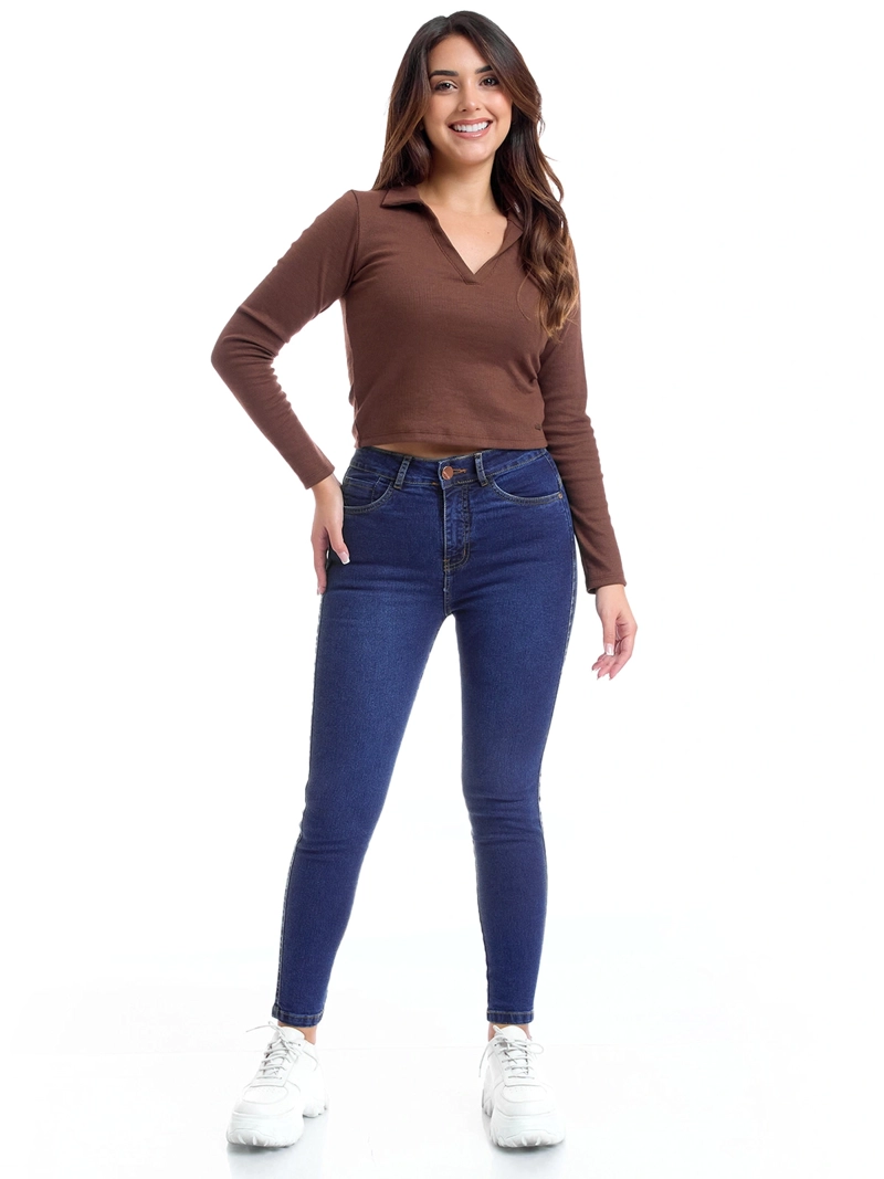 JEAN SKINNY MUJER METAL JEANS ALGODÓN DAMARIS - 1