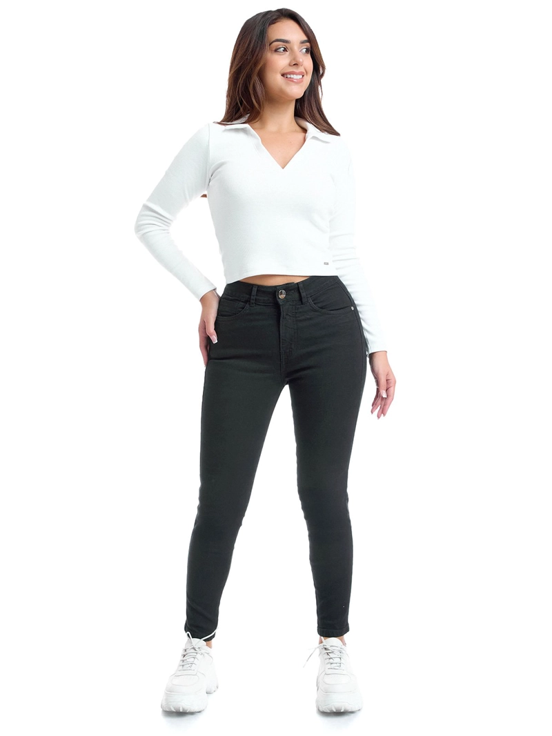 JEAN SKINNY MUJER METAL JEANS ALGODÓN DAMARIS - 1