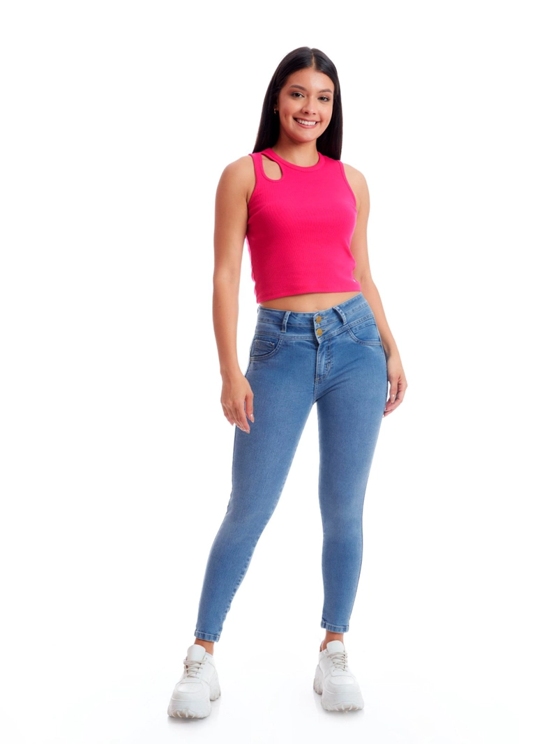 JEAN REGULAR FIT MUJER METAL JEANS LUCERO - 1