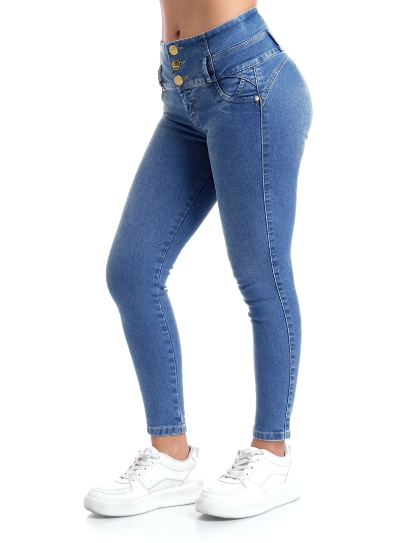 JEAN SKINNY MUJER METAL JEANS ALGODÓN KARINA - 3