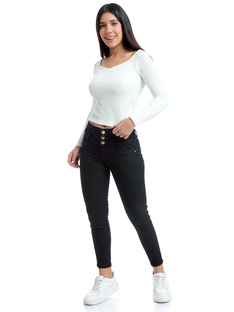 JEAN SKINNY MUJER METAL JEANS ALGODÓN KARINA - 1