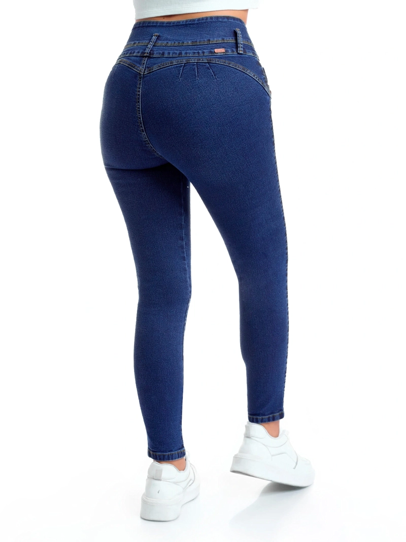 JEAN SKINNY MUJER METAL JEANS ALGODÓN ELENA - 4