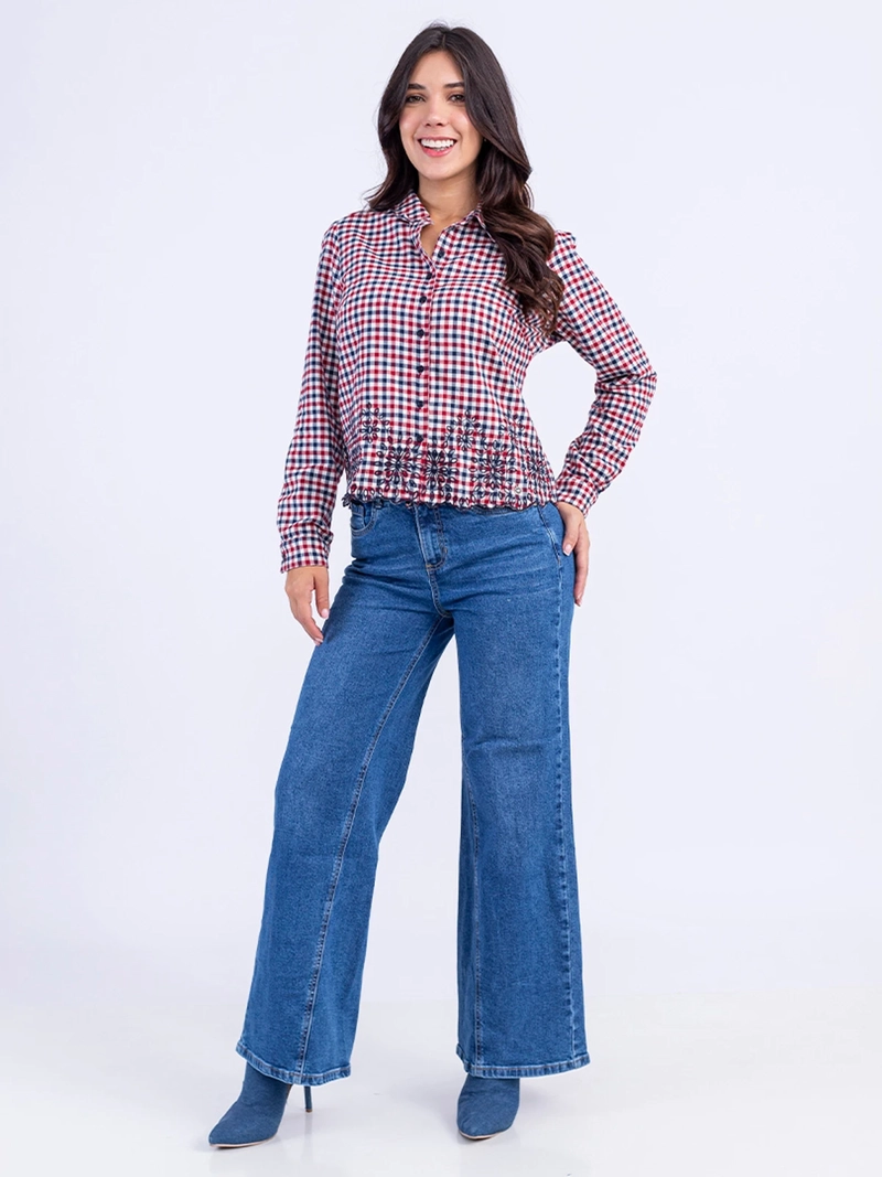 BLUSA ALGODÓN MUJER SODA BLUES DALIAH - 1