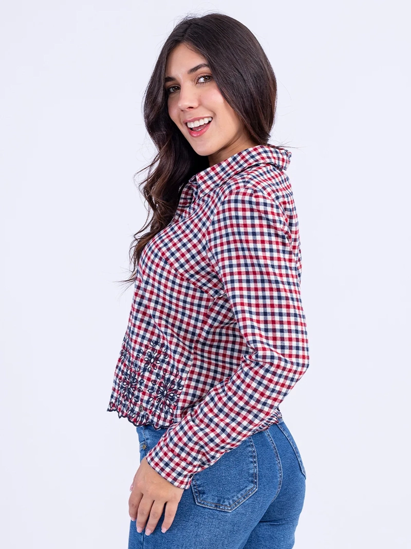 BLUSA ALGODÓN MUJER SODA BLUES DALIAH - 4