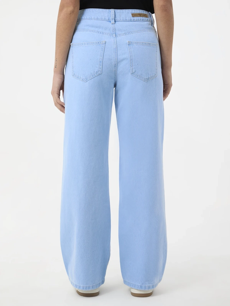 JEANS REGULAR FITS ME WIDE LEG INDEX MUJER - 2
