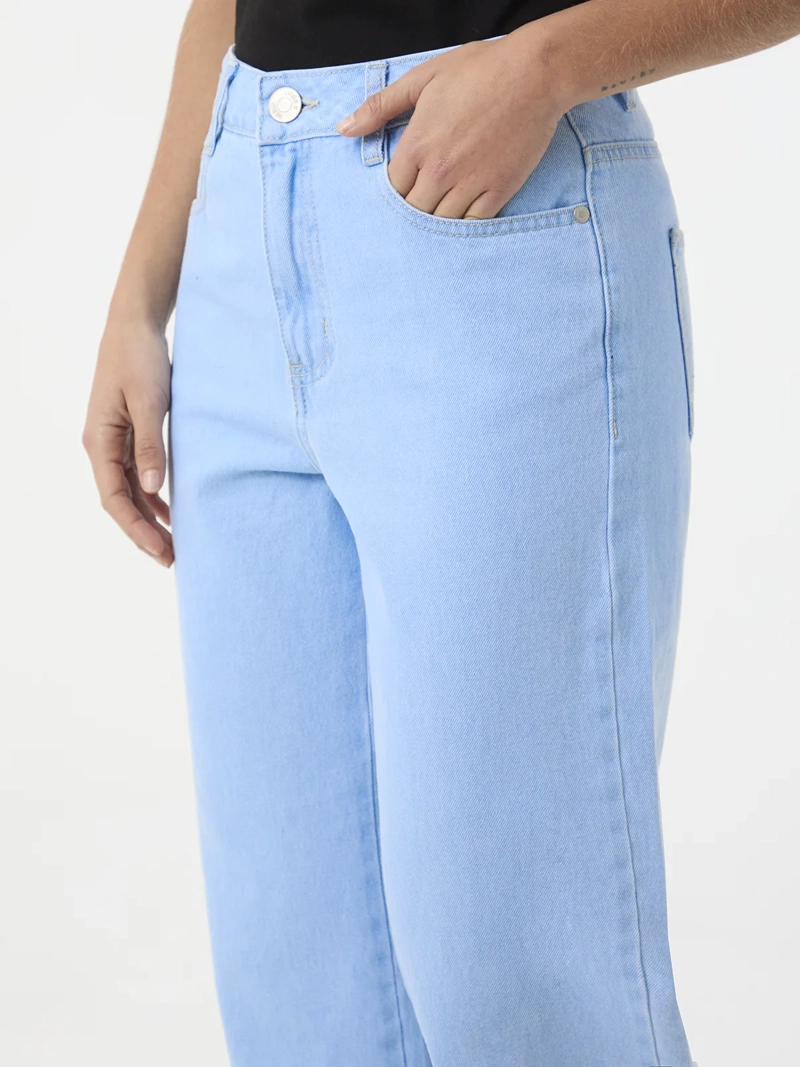 JEANS REGULAR FITS ME WIDE LEG INDEX MUJER - 4